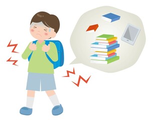 ランドセル症候群の男の子