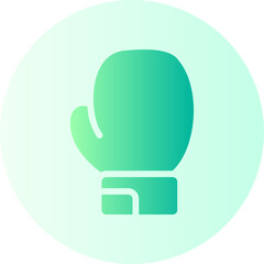 boxing gloves gradient icon