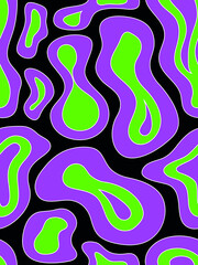 Hand drawn abstract geometrical seamless pattern.