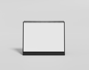 Blank rectangular table calendar, Schedule calendar