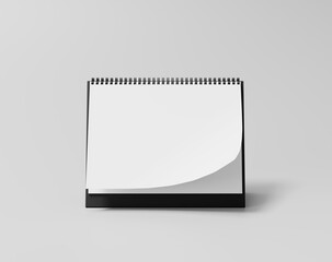Blank rectangular table calendar, Schedule calendar