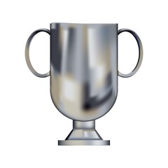 Silver Champion Cup and Trophy