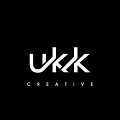 UKK Letter Initial Logo Design Template Vector Illustration