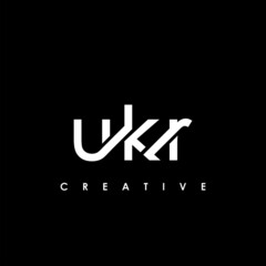 UKR Letter Initial Logo Design Template Vector Illustration