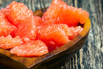ready to eat citrus juicy pink grapefruit