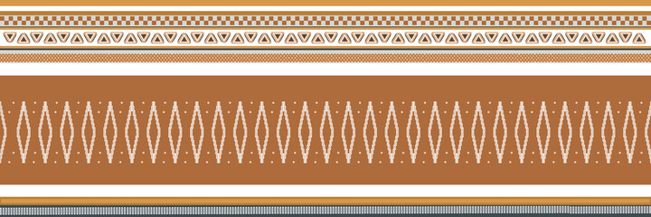 Ikat fabric design 