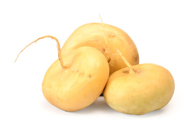 Ripe turnip tubers