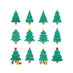 christmas tree 12 set