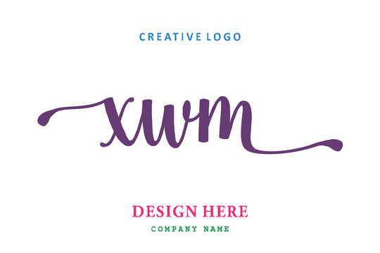 XWM lettering logo is simple, easy to understand and authoritative