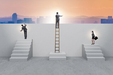 Concept of unfair career progression