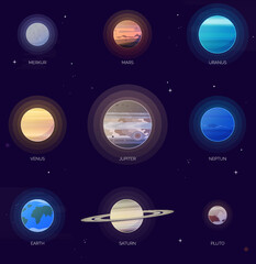 Die Planeten unseres Sonnensystems © Stephan Lorse