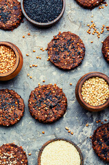 Diet buckwheat cookies.