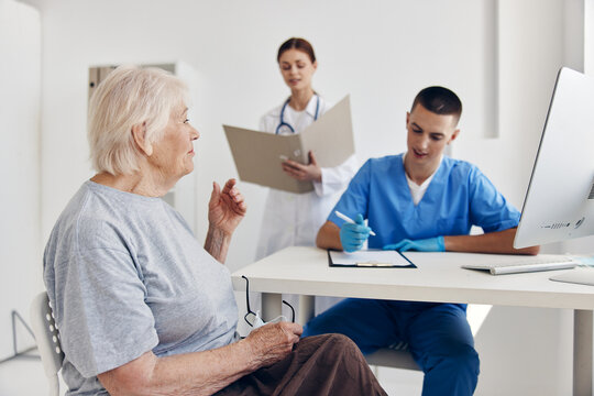 patient hospital examination professional advice