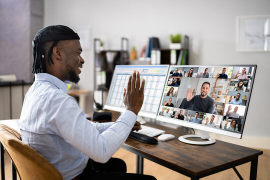 Video Conference Business Call