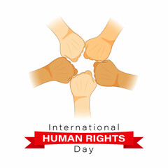 International Human Rights day banner
