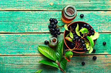 Chokeberry in herbal medicine,aronia fruit