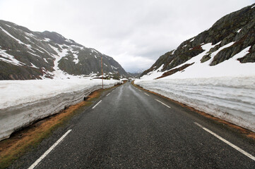 Ryfylke scenic route in Norway