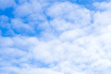 Blue sky and white clouds