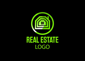 Real Estate Logo Design Vector.