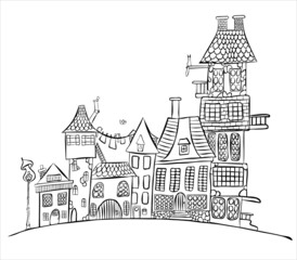 Town. Vector