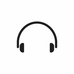 headphones and listen to the music icon. headphones for watching video icon