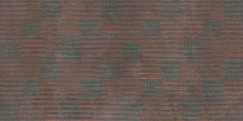 Digital Wall Tile Decor For Home, Ceramic Tile Design, Seamless colourful patchwork in Indian style, wallpaper, linoleum, textile, web page background - 3D Illustration