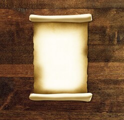 Old vintage paper or parchments collection