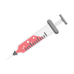 syringe vaccine injection - obrazy, fototapety, plakaty