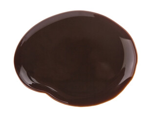 Chocolate isolated on white background.