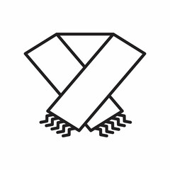 scarf icon, muffler