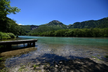 上高地風景 大正池