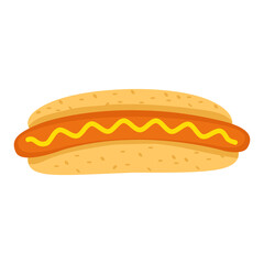 fast food hot dog