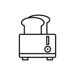 Illustration graphic of toaster.