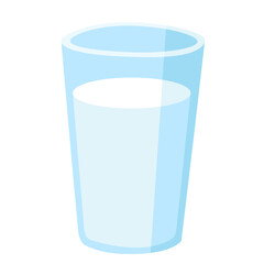 a glass of milk