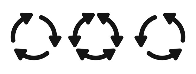 Arrows icon vector set