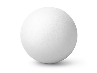 White ball isolated