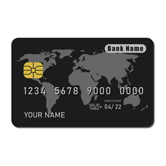 black credit card