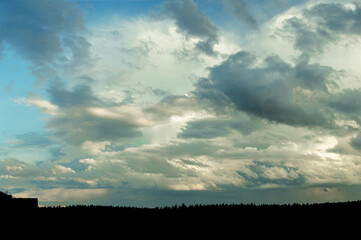 Storm clouds