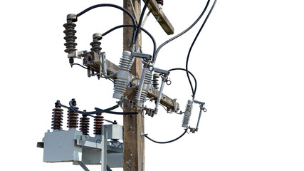 drop out surge arrester and capacitor