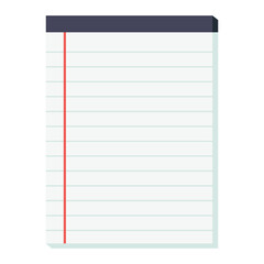 scratch calculation lined paper note book