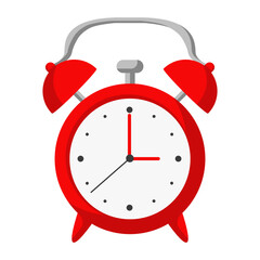 red alarm clock