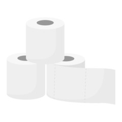 stack of tissue rolls