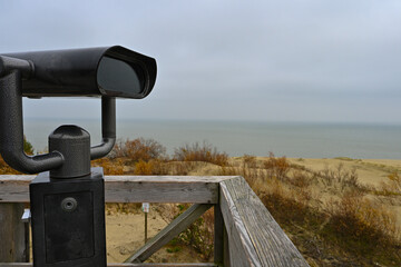 coin operated binoculars