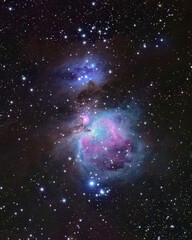 Orion and Running man nebulae