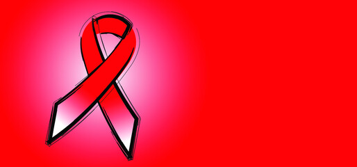 Red ribbon week is an alcohol, tobacco, and other drug and violence prevention awareness campaign observed annually in October in the United States. Vector icon or pictogram. Concept symbol