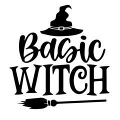 basic witch logo inspirational quotes typography lettering design