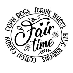 fair time background inspirational quotes typography lettering design