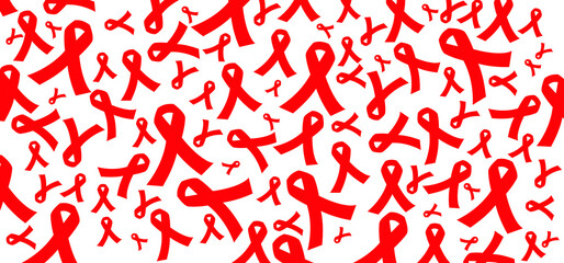 Red ribbon week is an alcohol, tobacco, and other drug and violence prevention awareness campaign observed annually in October in the United States. Vector icon or pictogram. Concept symbol