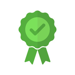 Approved or Certified Medal vector Icon