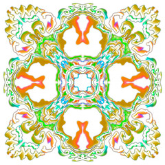illustration of yoga lotus